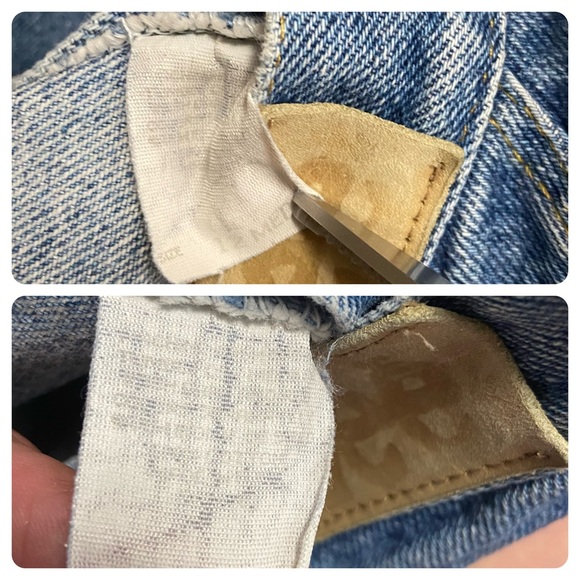 80s Lee Blue High Waisted Stonewash Mom Jeans Vintage Denim Tapered Leg Jeans - Picture 14 of 15